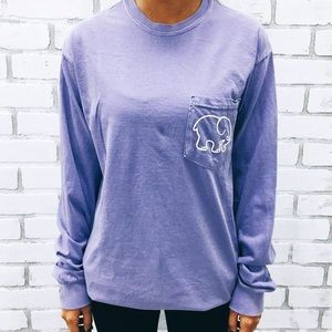 Light Purple Ivory Ella Long Sleeve Tee
